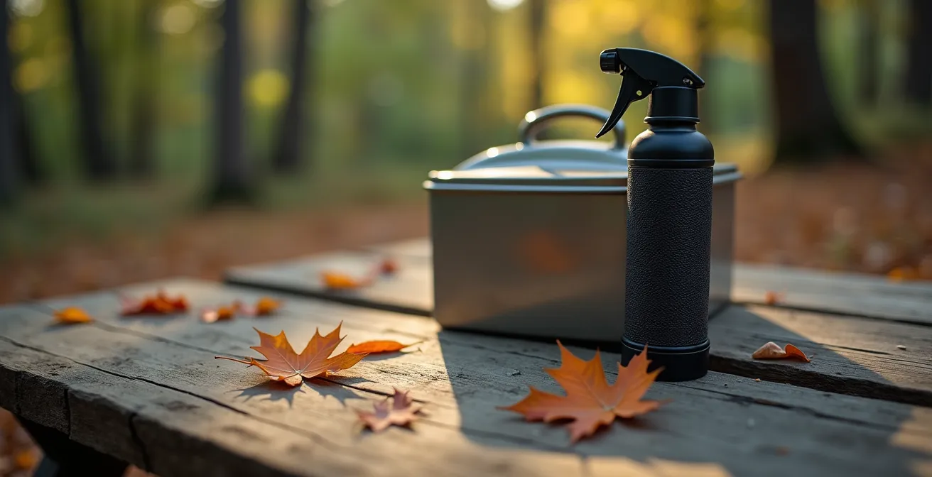 Équipement de protection contre les ours en camping au Québec